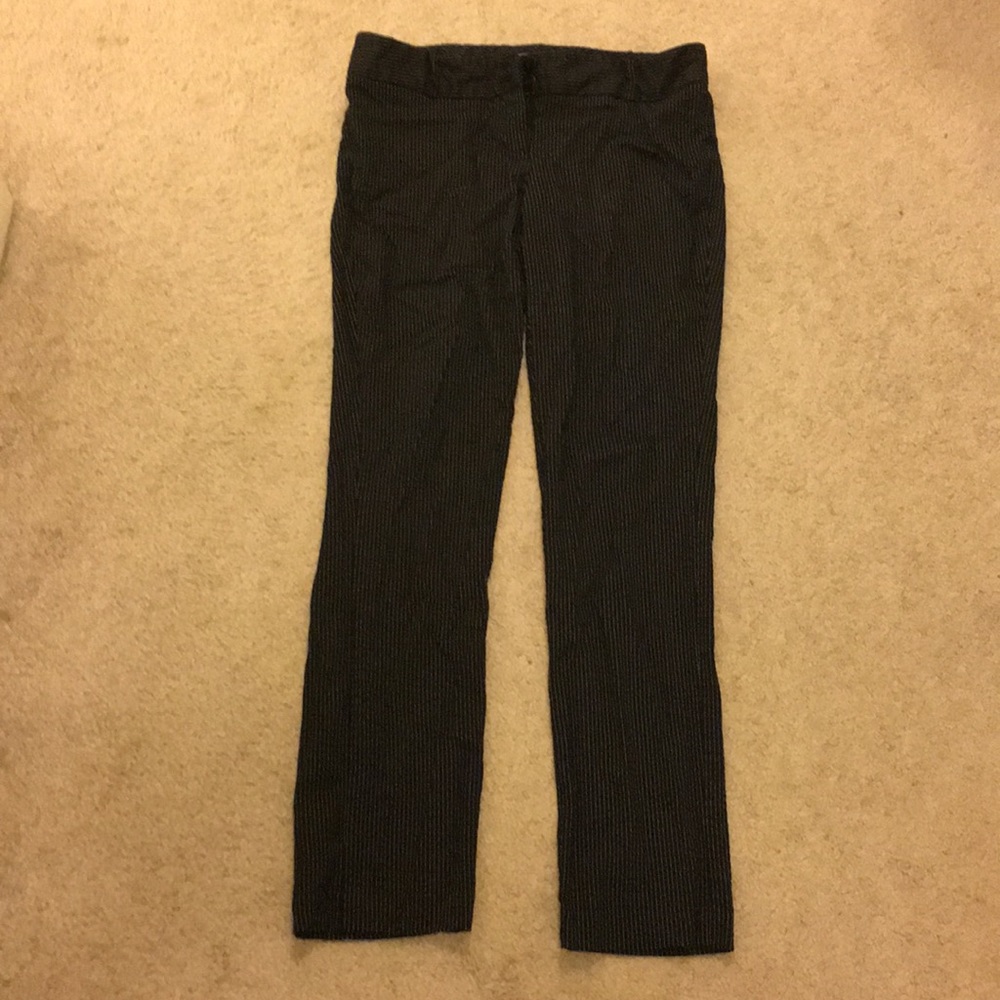 Pin striped pants